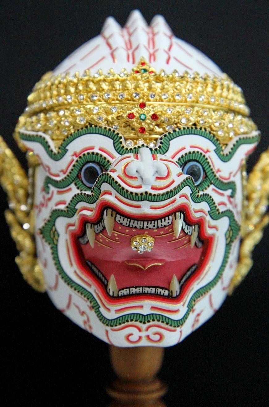 Thai Khon Mask Making